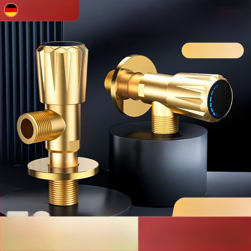 Bakreni trokutasti ventil s debelim tijelom, 1 ulaz 2 izlaza, osmerokutni oblik, CUPC certifikat, model 1, novi kineski stil