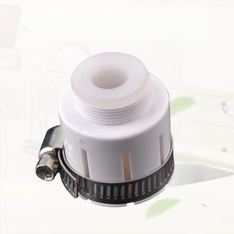 Kuhinjski kohout s produženjem protiv prskanja, LED senzor temperature mlaznice, filter za pranje povrća i tuš, model 017, ABS materijal, ručna montaža, površinska obrada injekcijskim oblikovanjem, moderni minimalistički stil