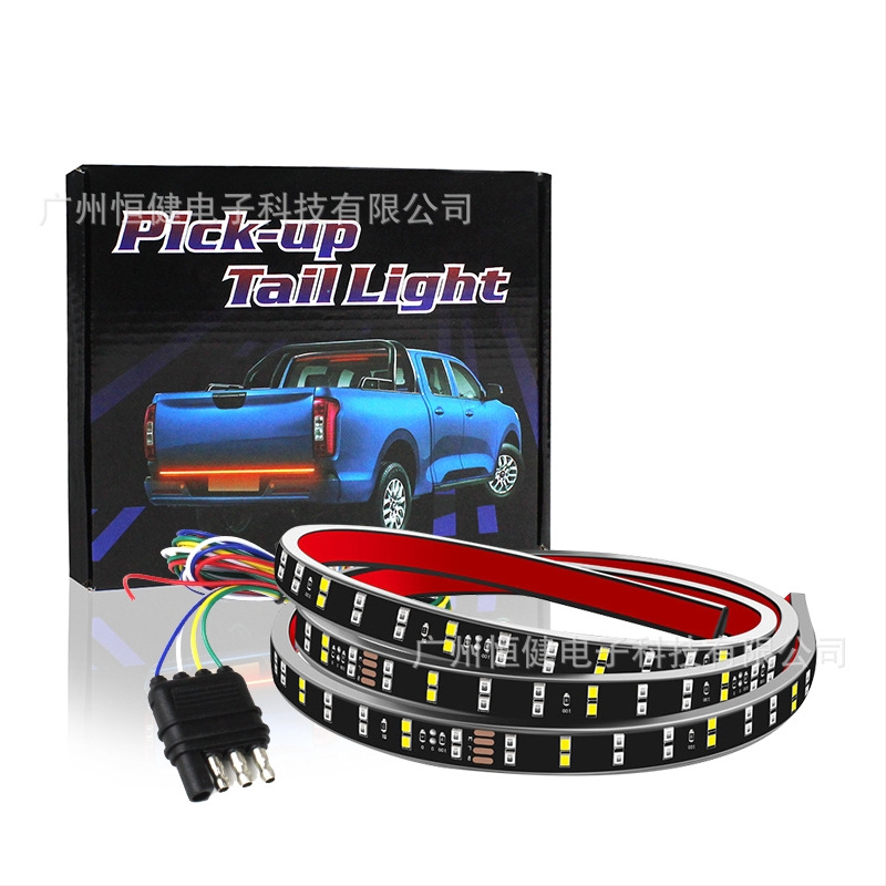 LED πίσω φανάρι για pickup φορτηγό, 3 σειρές, 12V, 2400 lm, 30 W