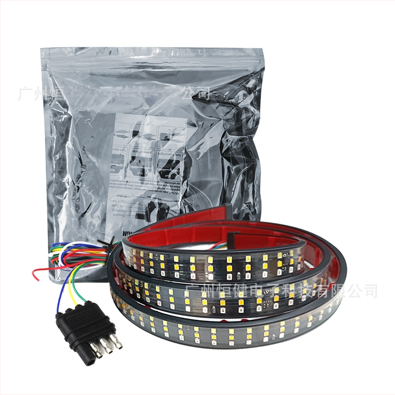 LED πίσω φανάρι για pickup φορτηγό, 3 σειρές, 12V, 2400 lm, 30 W