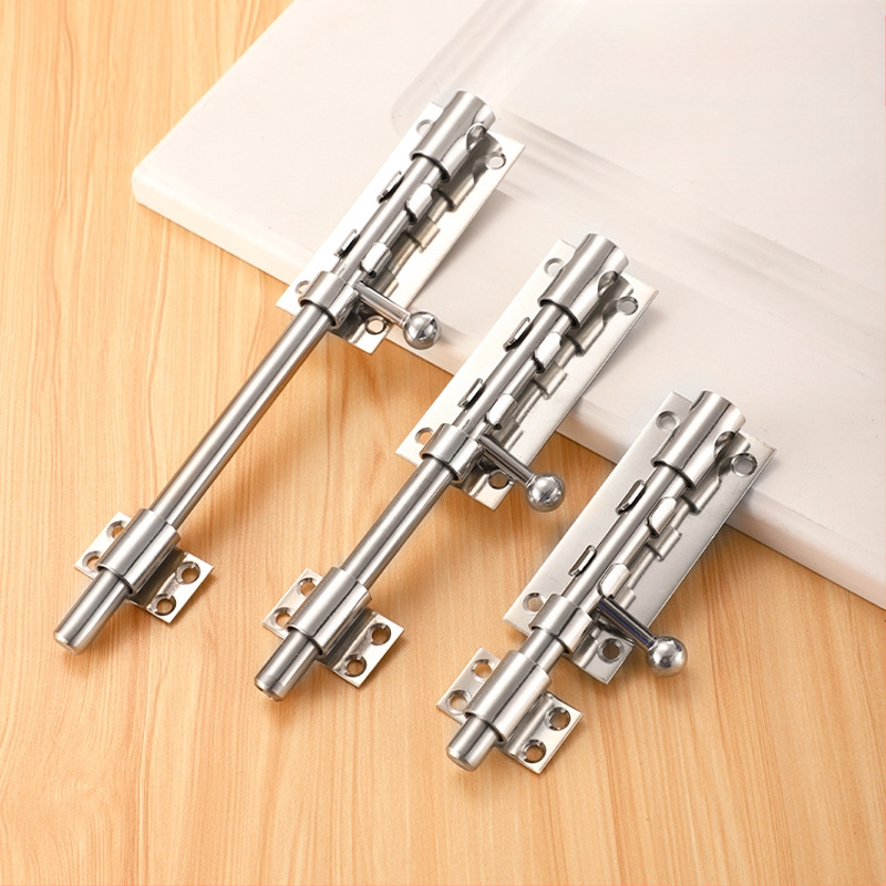 F-тип брава за врата от неръждаема стомана с дупка за ключ, модел F type, фина обработка на повърхността, модерен стил