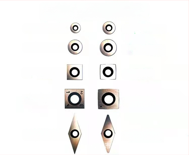 Комплект дървообработващи стругови инструменти, 10 части, дъгови режещи ножове, високоскоростна стомана, алуминиева кутия, Hui Hao