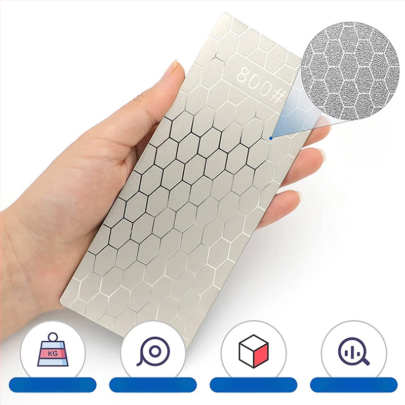 Диамантен шлифовъчен камък, правоъгълна форма, мрежеста шарка, диамантен абразив (Honeycomb Diamond Grinding Blade серия)