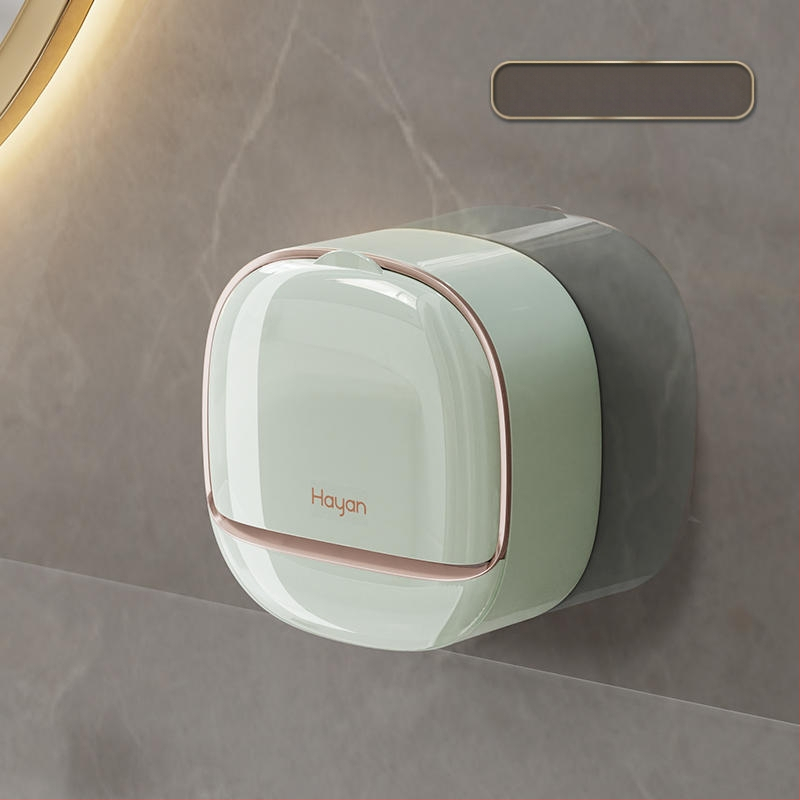 Θήκη σαπουνιού τοίχου με καπάκι και αποστράγγιση, ABS, στήριξη με βεντούζα, εκτύπωση λογοτύπου, δυνατότητα προσαρμογής