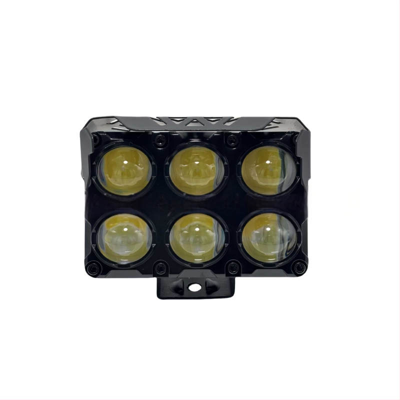 Motocikla LED prožektors BT divu rindu, 10W, 12-80V, 8000lm, 3000K/6500K