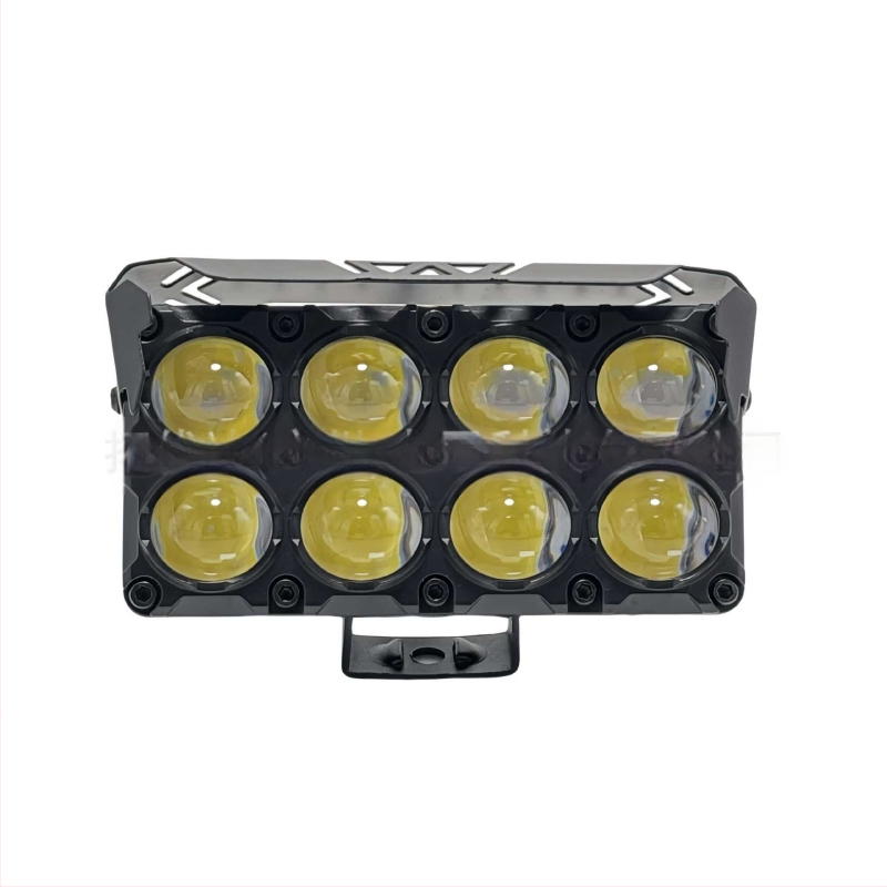 Motocikla LED prožektors BT divu rindu, 10W, 12-80V, 8000lm, 3000K/6500K