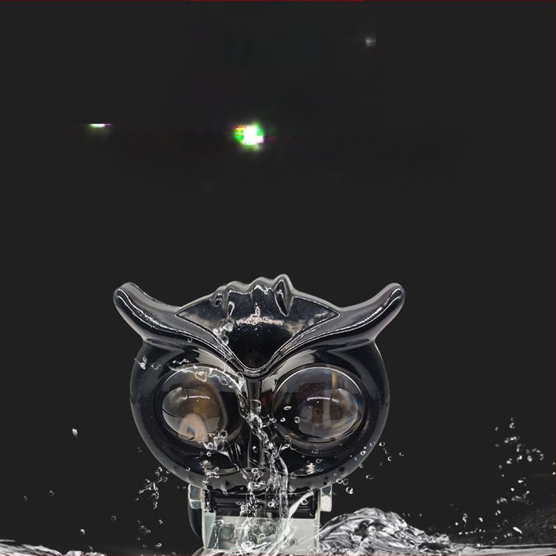 Φανάρι LED μοτοσικλέτας - νέο λεπτό μοντέλο κουκουβάγια, 12W, αλουμινένια κατασκευή, Liangmo Optoelectronics