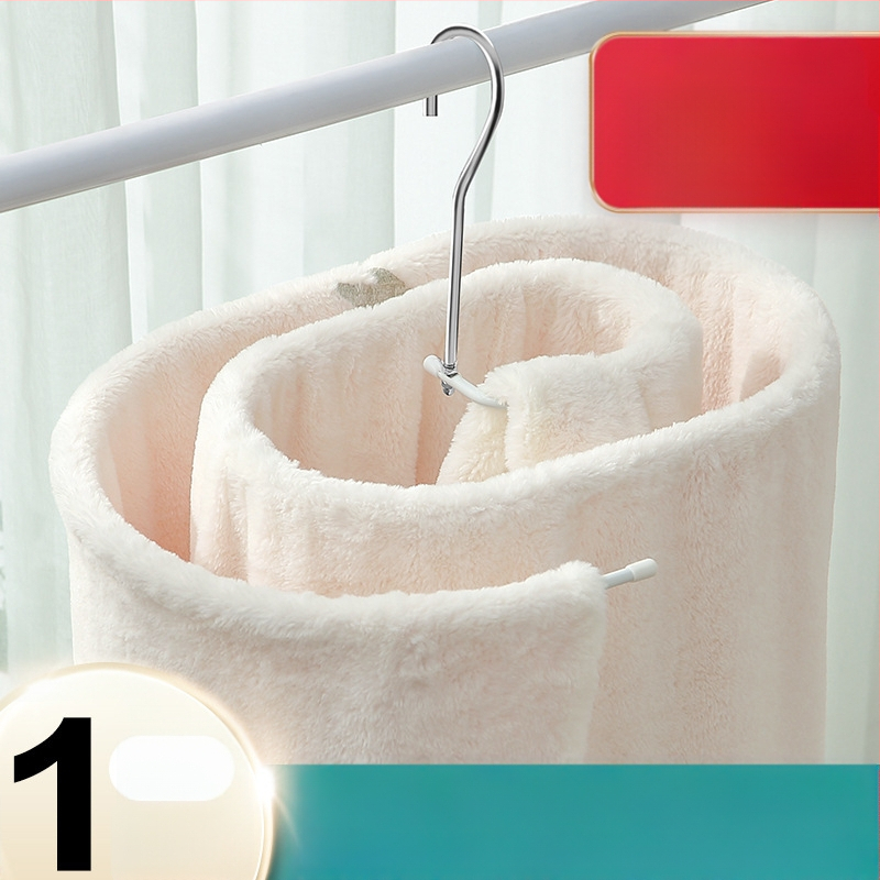 Κρεμάστρα για στέγνωμα ρούχων, στρογγυλό σχήμα με κλιπ, σιδερένια κατασκευή