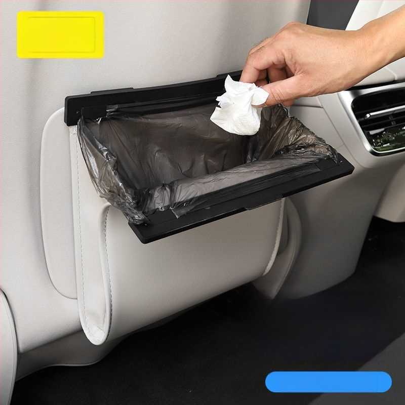 Car cool δερμάτινη εσωτερική θήκη για απορρίμματα αυτοκινήτου - καθολική συμβατότητα, εσωτερικό διακοσμητικό αξεσουάρ, δυνατότητα προσαρμογής