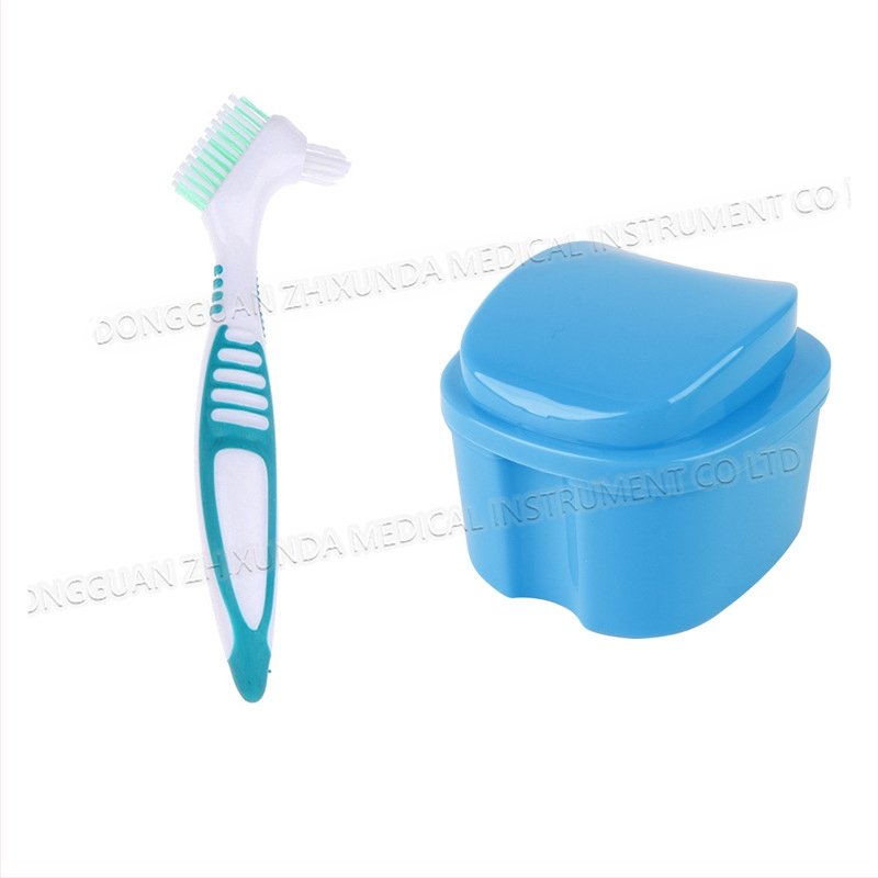 Ābolu formas protēžu kastīte — komplekts protēžu kastēm un protēžu suku komplekts uzglabāšanai