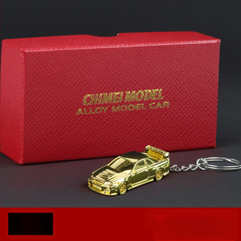 Ключодържател – спортен автомобил модел от алуминиева сплав, 1:64 мащаб, статичен