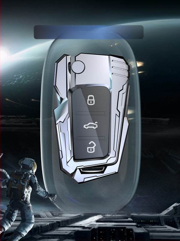 Kućište ključa za Volkswagen – cinkova legura, Rui Teng; kompatibilno s Magotan, Sagitar, Passat, Tiguan L, Bora, CC, Ling Du, Lang Yi