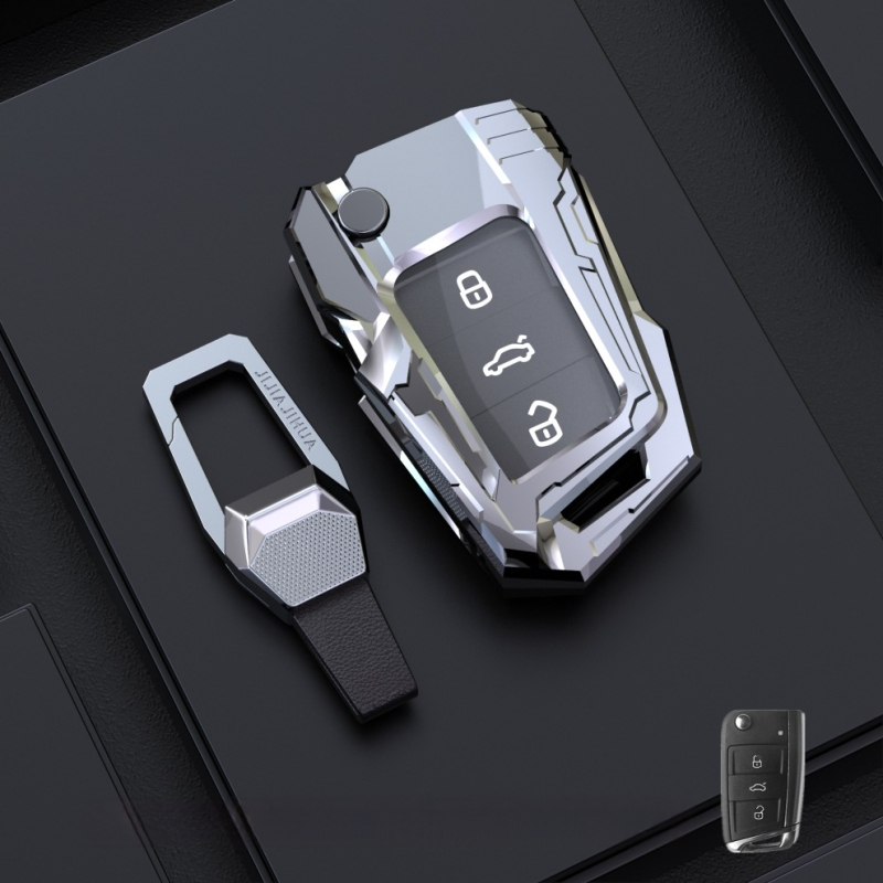 Kućište ključa za Volkswagen – cinkova legura, Rui Teng; kompatibilno s Magotan, Sagitar, Passat, Tiguan L, Bora, CC, Ling Du, Lang Yi