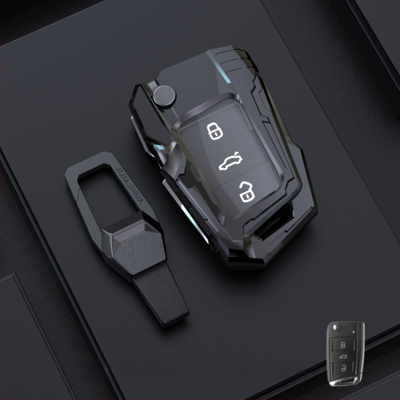 Kućište ključa za Volkswagen – cinkova legura, Rui Teng; kompatibilno s Magotan, Sagitar, Passat, Tiguan L, Bora, CC, Ling Du, Lang Yi