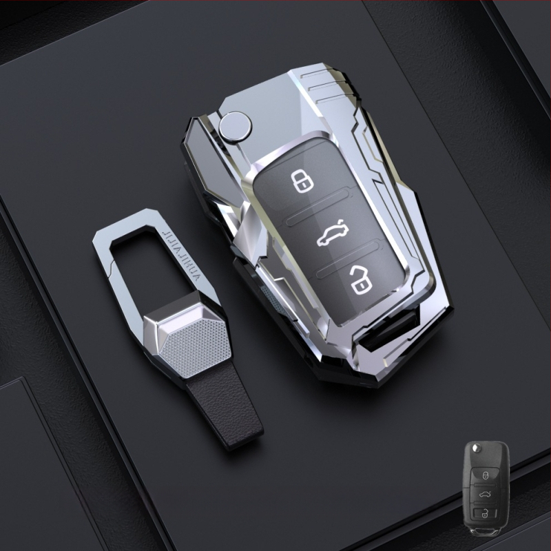 Kućište ključa za Volkswagen – cinkova legura, Rui Teng; kompatibilno s Magotan, Sagitar, Passat, Tiguan L, Bora, CC, Ling Du, Lang Yi