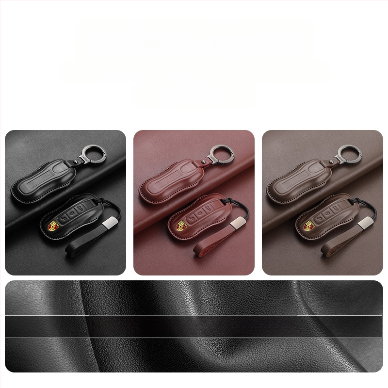 Etui za ključe Porsche od kože goveda, etnički stil