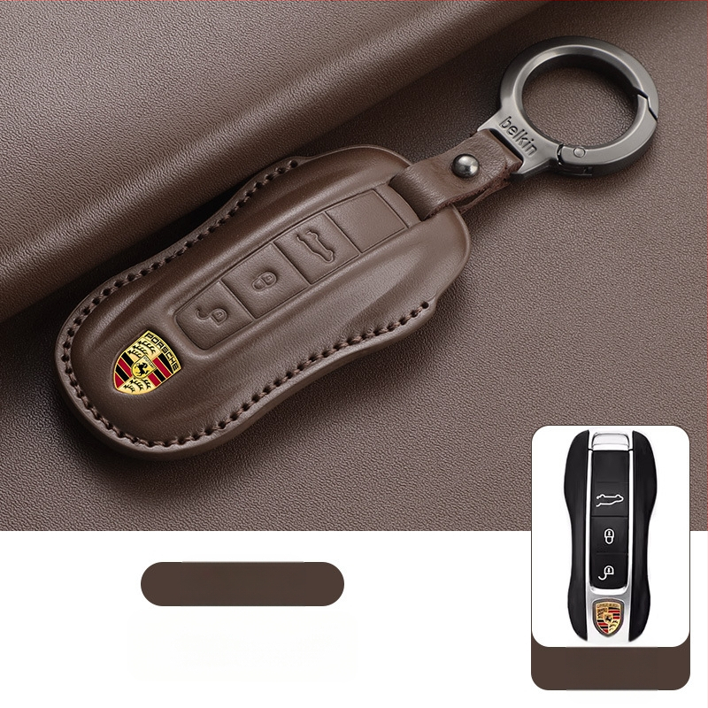 Etui za ključe Porsche od kože goveda, etnički stil