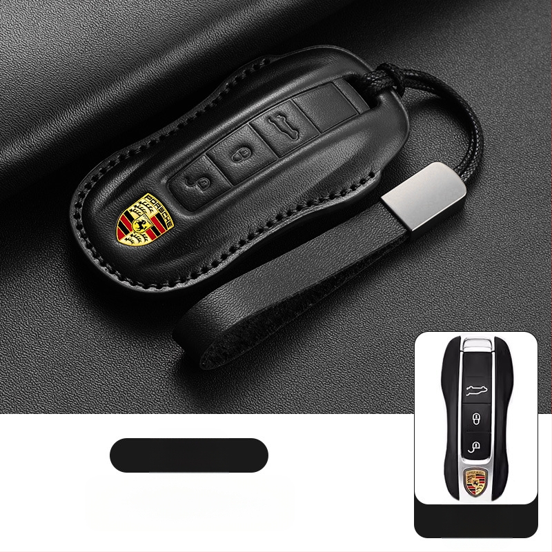 Etui za ključe Porsche od kože goveda, etnički stil