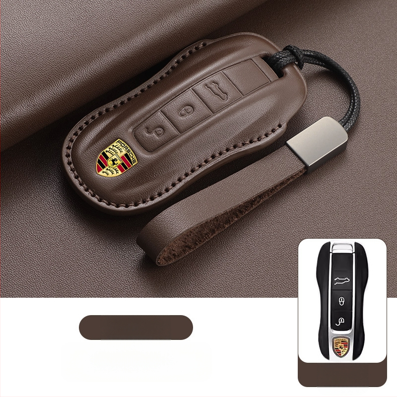 Etui za ključe Porsche od kože goveda, etnički stil