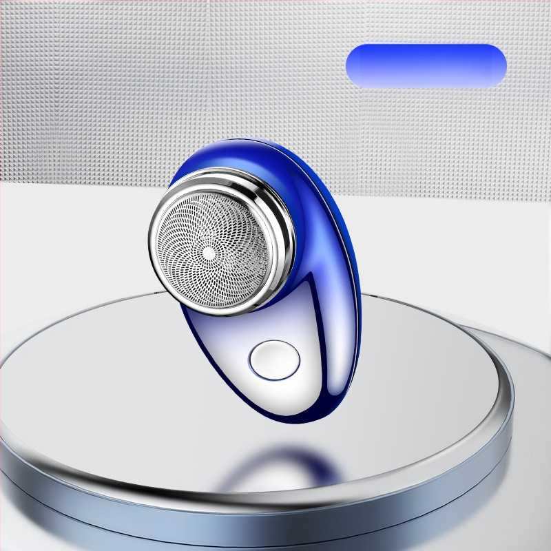 Ηλεκτρική ξυριστική μηχανή με 1 περιστρεφόμενη κεφαλή; ενσωματωμένη μπαταρία 100–300 mAh; αυτονομία 30–45 λεπτών; κινητήρας τύπου brushed; πλένεται και αποσπώμενη κεφαλή.