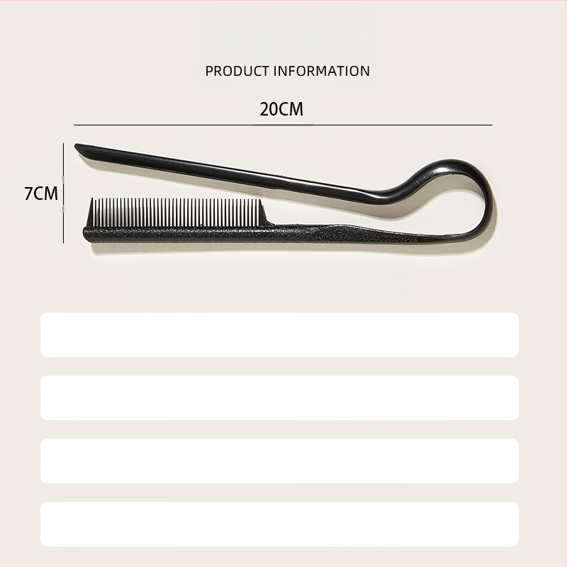 Αναδιπλούμενη χτένα μαλλιών τύπου V για ίσιωμα, ανύψωση ριζών, 33 g