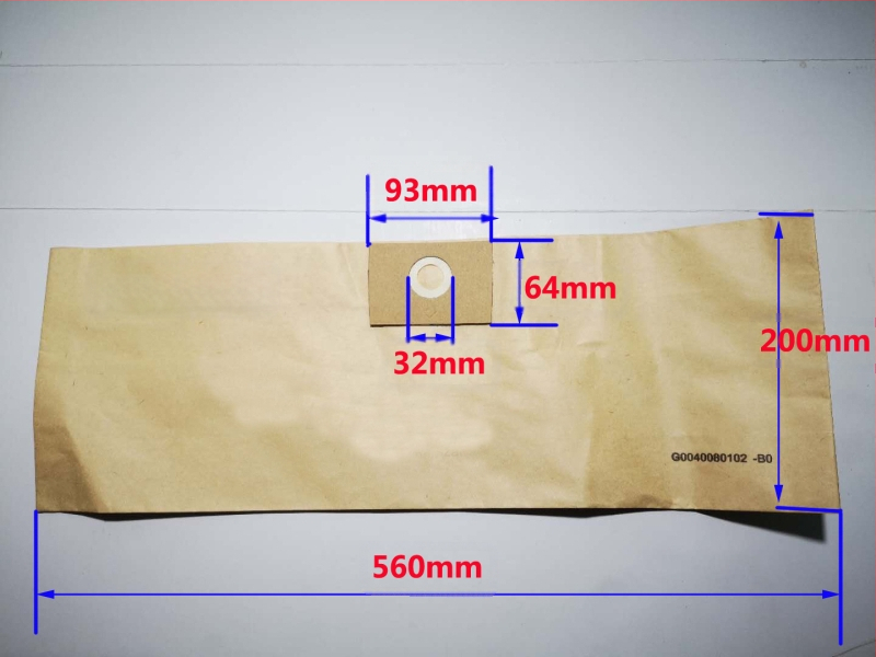 Longshi neauduma putekļu soma putekļsūcējam, saderīga ar Yili, Stanley, Ou Sheng, mājas lietošanai