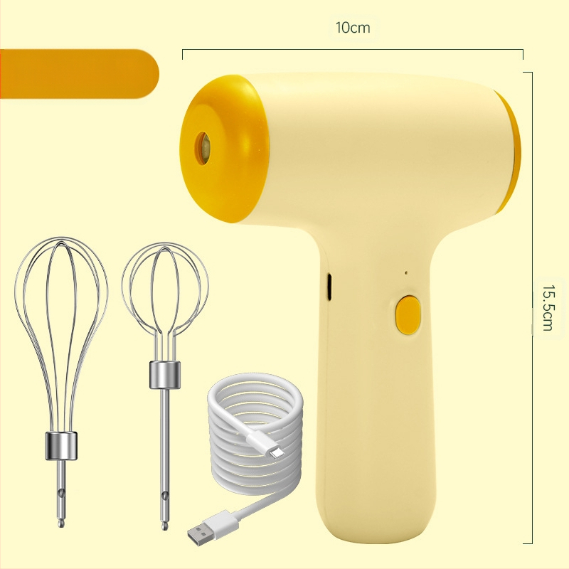 Belaidis rankinis belaidis plakiklis kiaušiniams, 5 greičiai, iki 100 W, 36 V, modelis Yx-electric egg whisk