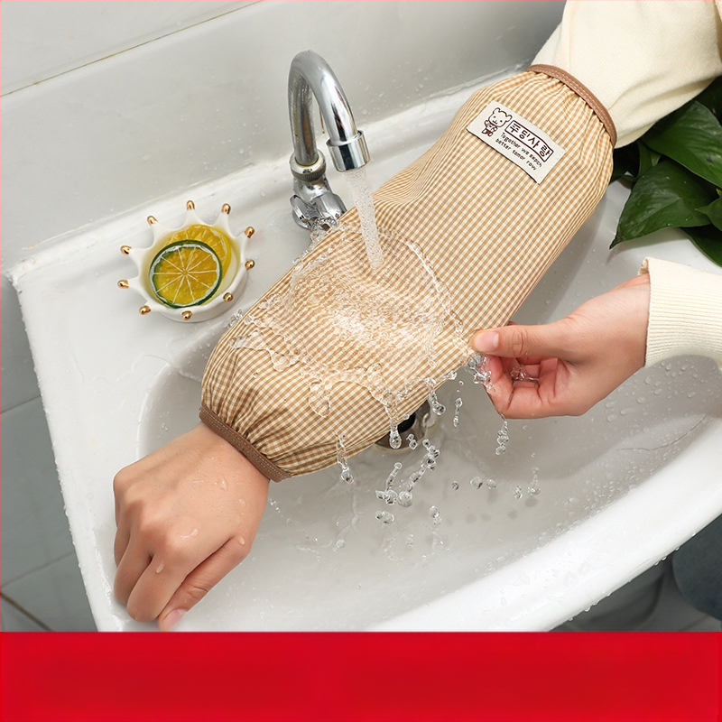 Унисекс водоустойчиви протектори за ръкави с каре мотив, пасторал стил, за зимата, пролетта и есента