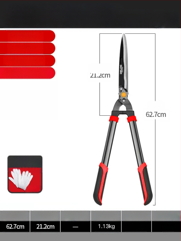 Delixi ножици за подрязване на клони — тежки, улесняващи работата, мощни градински ножици