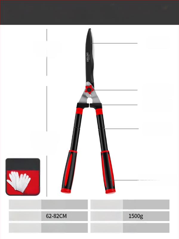 Delixi ножици за подрязване на клони — тежки, улесняващи работата, мощни градински ножици