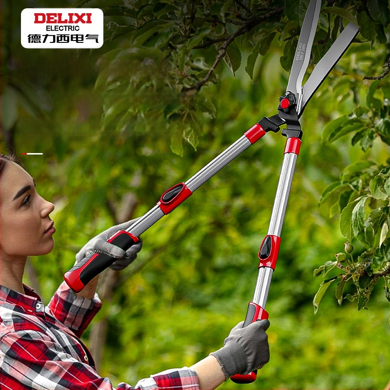 Delixi ножици за подрязване на клони — тежки, улесняващи работата, мощни градински ножици