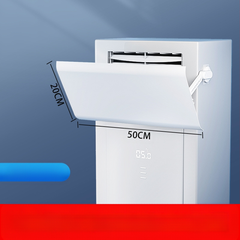 Gaisa kondicioniera vēja aizsargs – Merges Cabinet Plastic Steel Windshield, Model Cabinet plastic steel windshield, Sastāvs Plastic steel/PP+PVC