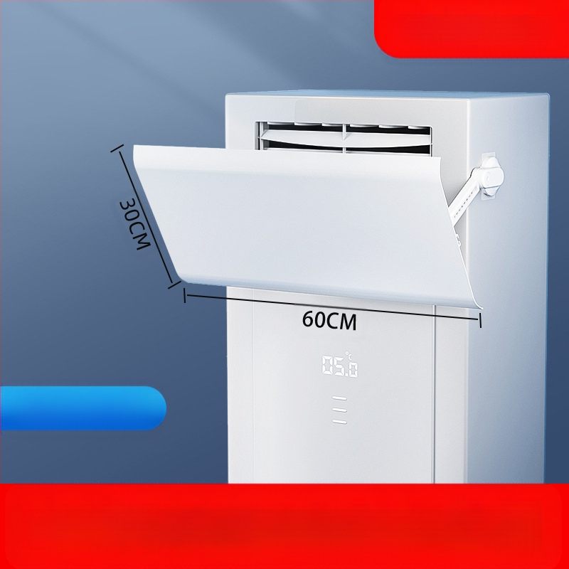 Gaisa kondicioniera vēja aizsargs – Merges Cabinet Plastic Steel Windshield, Model Cabinet plastic steel windshield, Sastāvs Plastic steel/PP+PVC