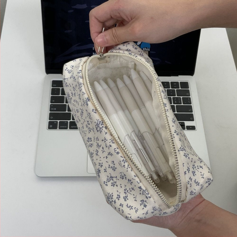 Pieštukų dėklas, Korėjietiško stiliaus, unisex, medvilnės medžiaga