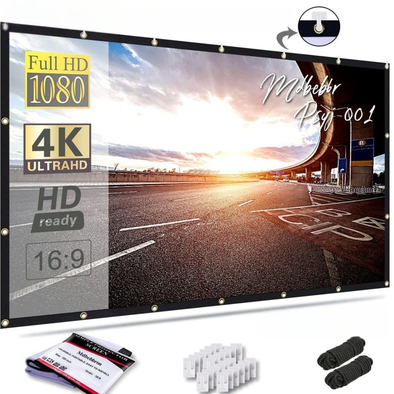 Проекционен екран за проектор, портативен сгъваем (модел JYY-100, тегло 660, мощност 0, марка Independent, енергийна ефективност 100)