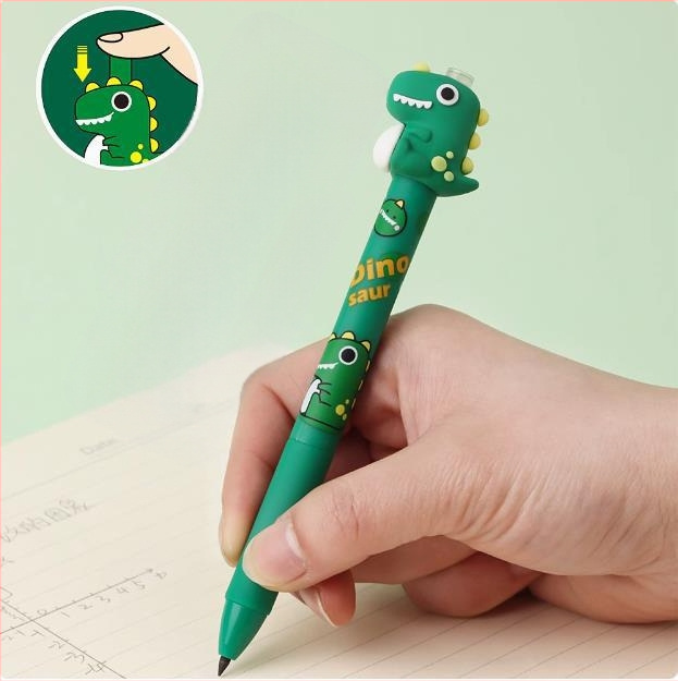 Kustīgs mehāniskais zīmulis, modelis 7949 Egg Dragon, silikona korpuss, plastiska ārējā apvalks, nepārtraukta rakstīšana, kastē 24 gab.