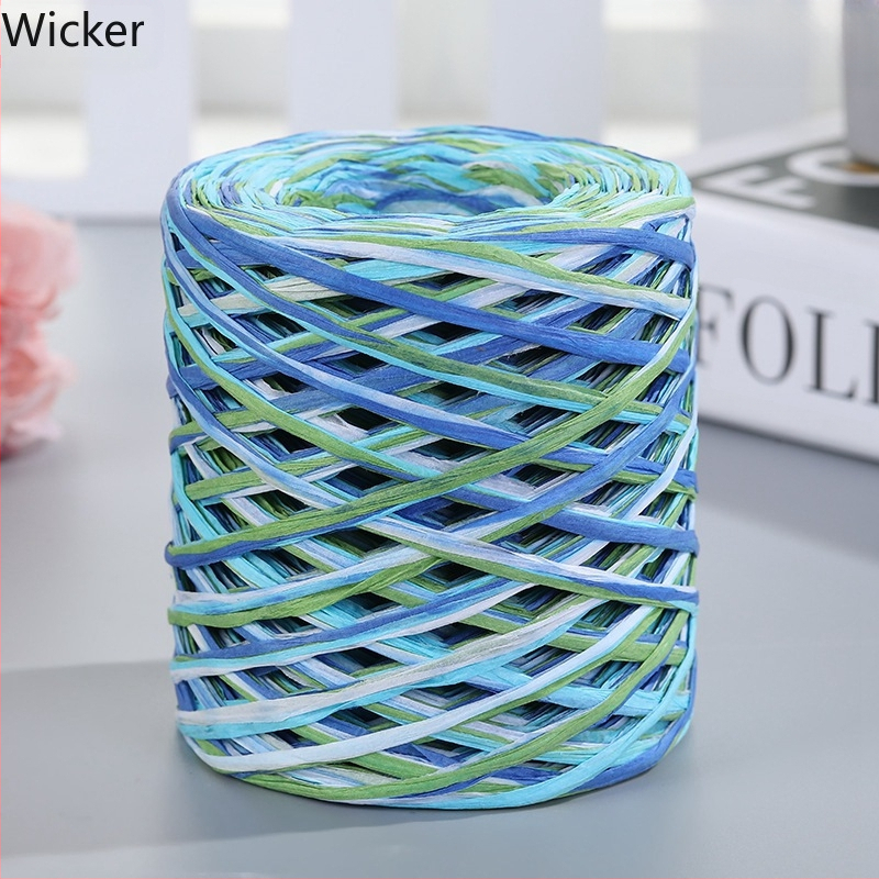 Хартия рафия въже за занаяти – влакнеста смес, тръбно прежда, единична нишка