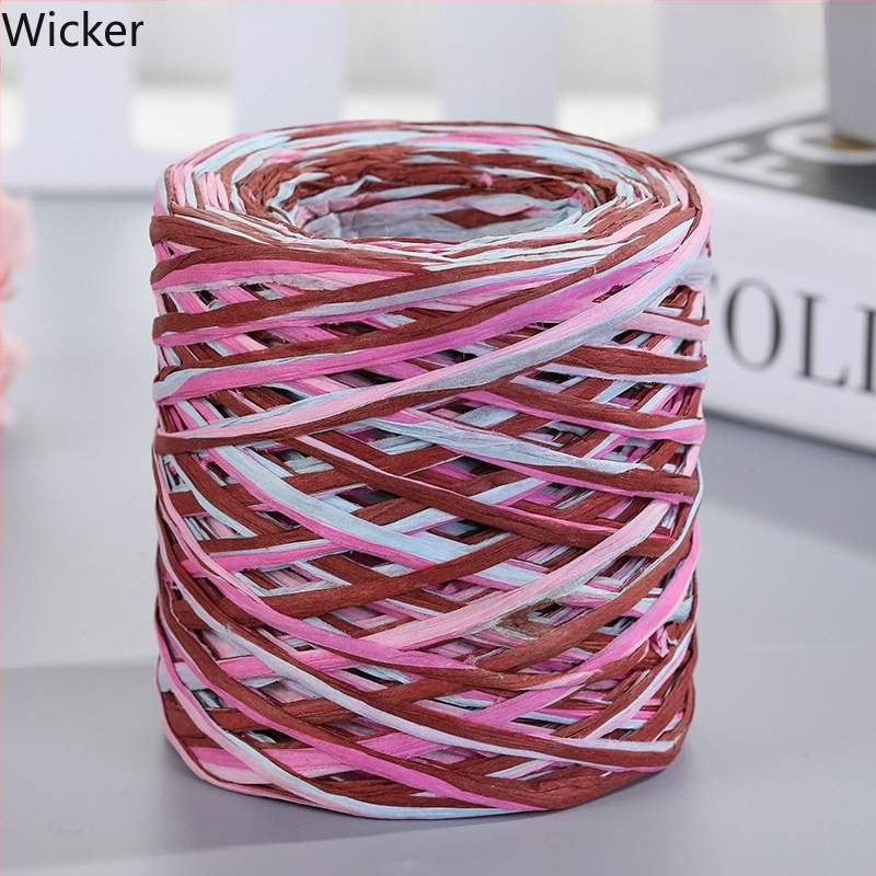 Хартия рафия въже за занаяти – влакнеста смес, тръбно прежда, единична нишка