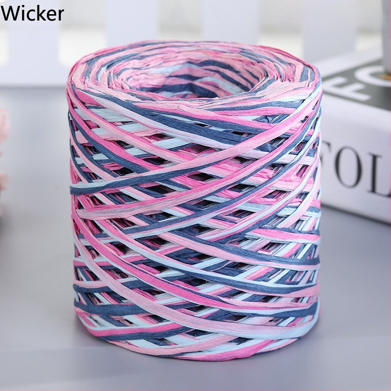 Хартия рафия въже за занаяти – влакнеста смес, тръбно прежда, единична нишка