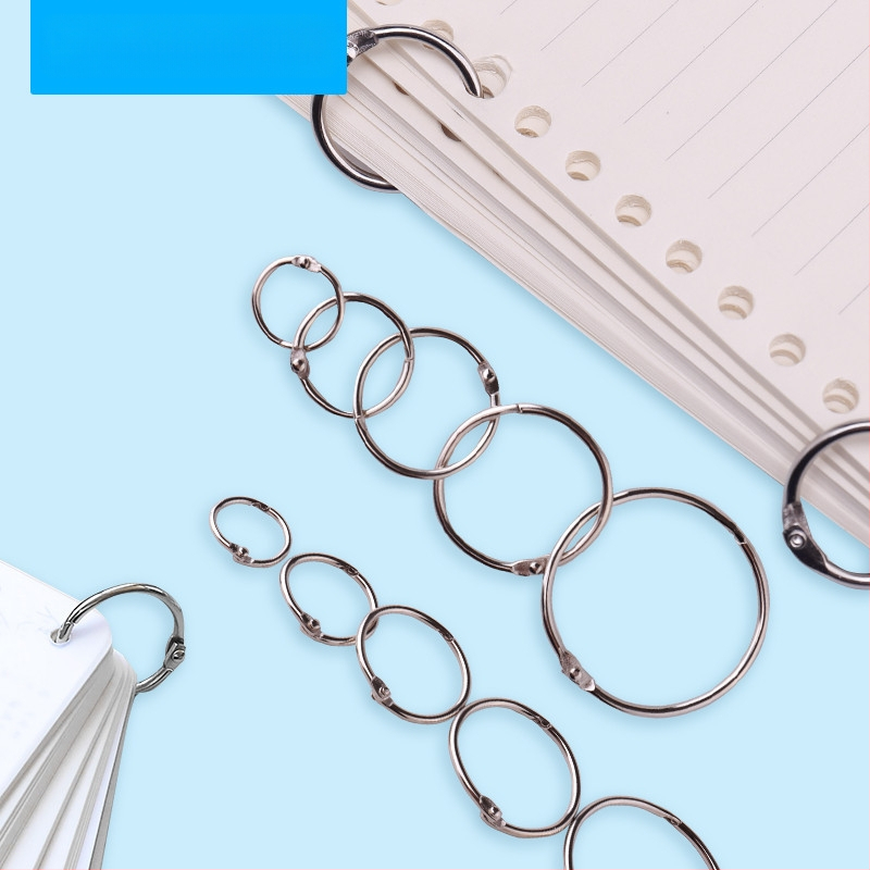 Метални отворени пръстени за свързване на книги, DIY проекти, модел 19, марка Can be excellent