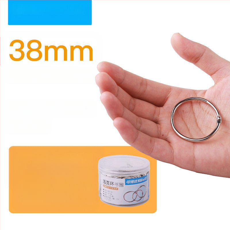 Метални отворени пръстени за свързване на книги, DIY проекти, модел 19, марка Can be excellent