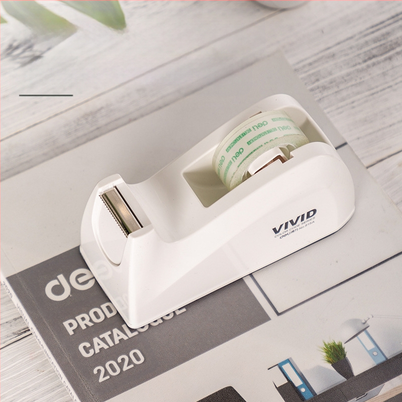 Deli βάση για θήκη ταινιών και κόπτης, πλαστικό, μοντέλο 81, συμβατή με ταινίες έως 22 mm πλάτους