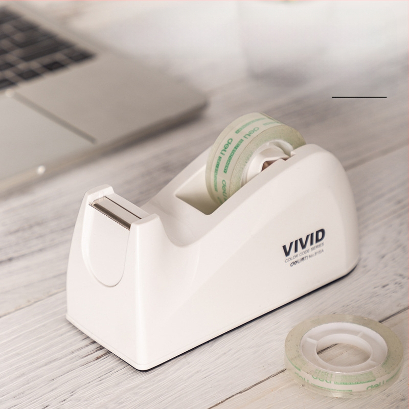 Deli βάση για θήκη ταινιών και κόπτης, πλαστικό, μοντέλο 81, συμβατή με ταινίες έως 22 mm πλάτους