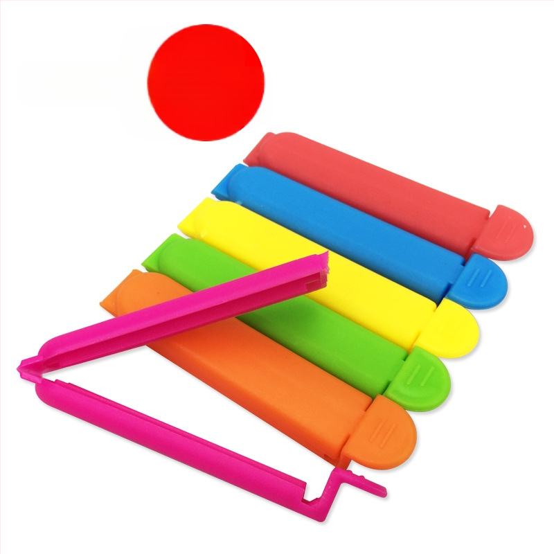 Влагаустойчиви щипки за запечатване на пластмасови торбички — запазване на храна: чай, мляко на прах, закуски