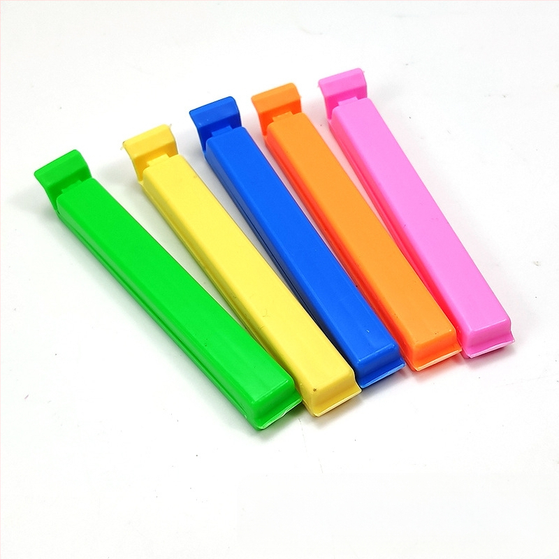 Влагаустойчиви щипки за запечатване на пластмасови торбички — запазване на храна: чай, мляко на прах, закуски