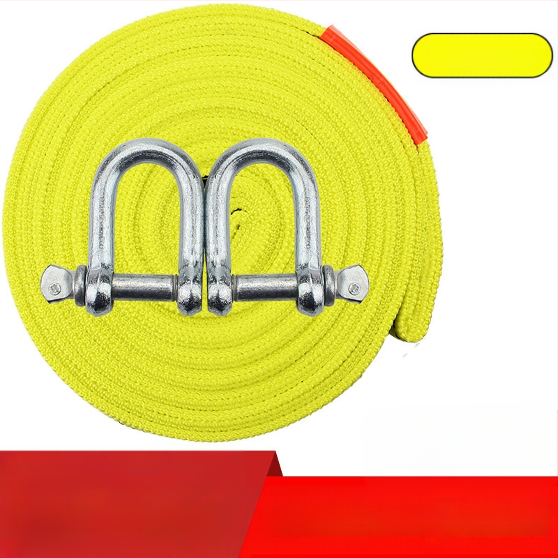 Автомобилно въже за теглене, найлон, висока якост, рефлекторно, двупластово
