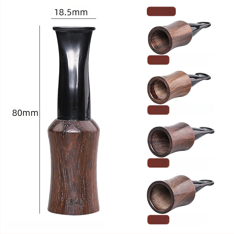 Muxiang ebenova koka cigāru muteņa — pielāgojama, roku darbs, vienkāršs stils