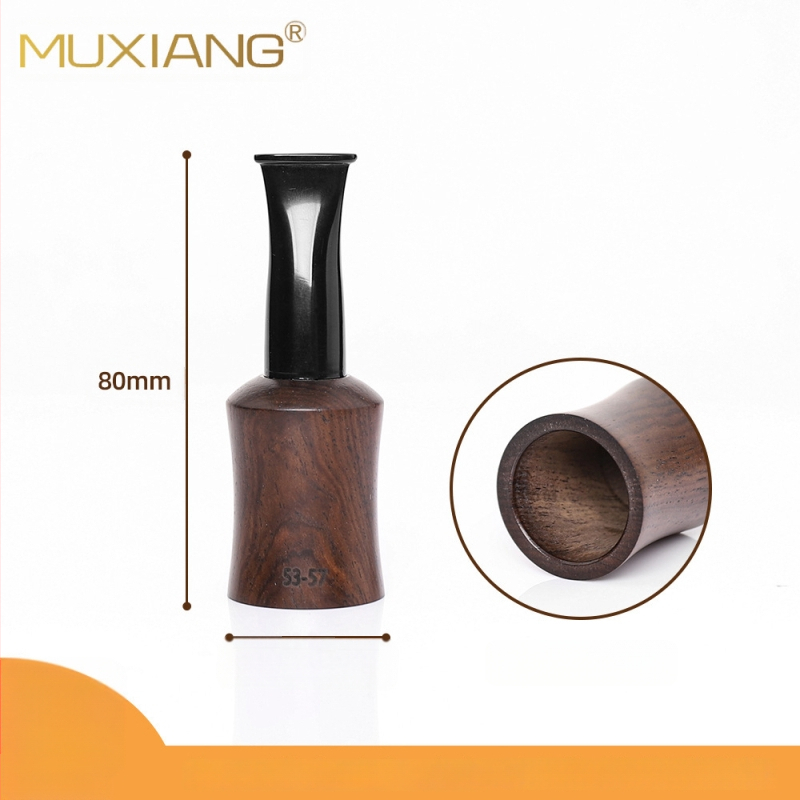 Muxiang ebenova koka cigāru muteņa — pielāgojama, roku darbs, vienkāršs stils