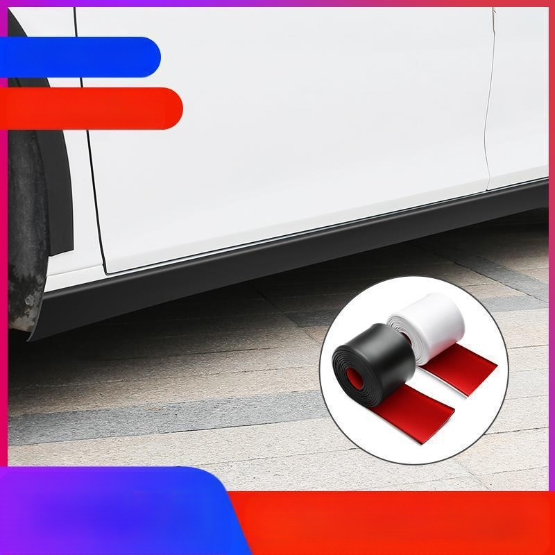 Πλαϊνό καουτσούκ φούστα αυτοκινήτου – προστασία από γρατζουνιές και προκρούσεις, διακοσμητικό πάνελ κάτω από την πόρτα, ευρύ σώμα.