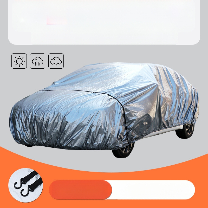 coveryoo Auto pārsegs sedanam — Viegls, Ūdensizturīgs un Putekļu izturīgs, Pielāgojama, Svars 1 kg, Materiāls: Cits